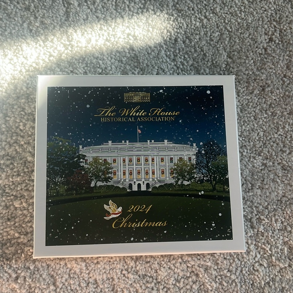 The White House Historical Association 2024 Christmas Ornament.